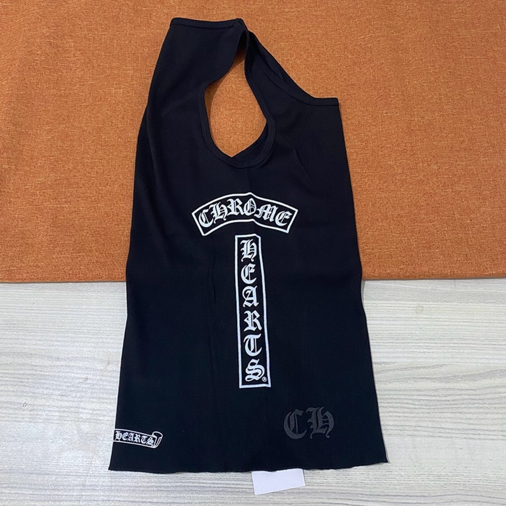 Chrome Hearts Black Ribbed Tank - Picture 7 of 7